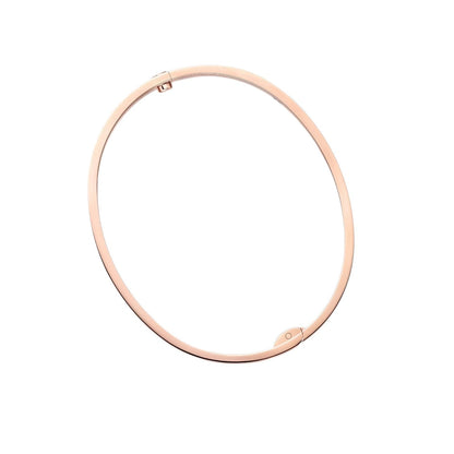 [Limara]CLASSIC 6.1MM LOVE SINGLE-SCREW CLOSURE BANGLE - 4-DIAMOND