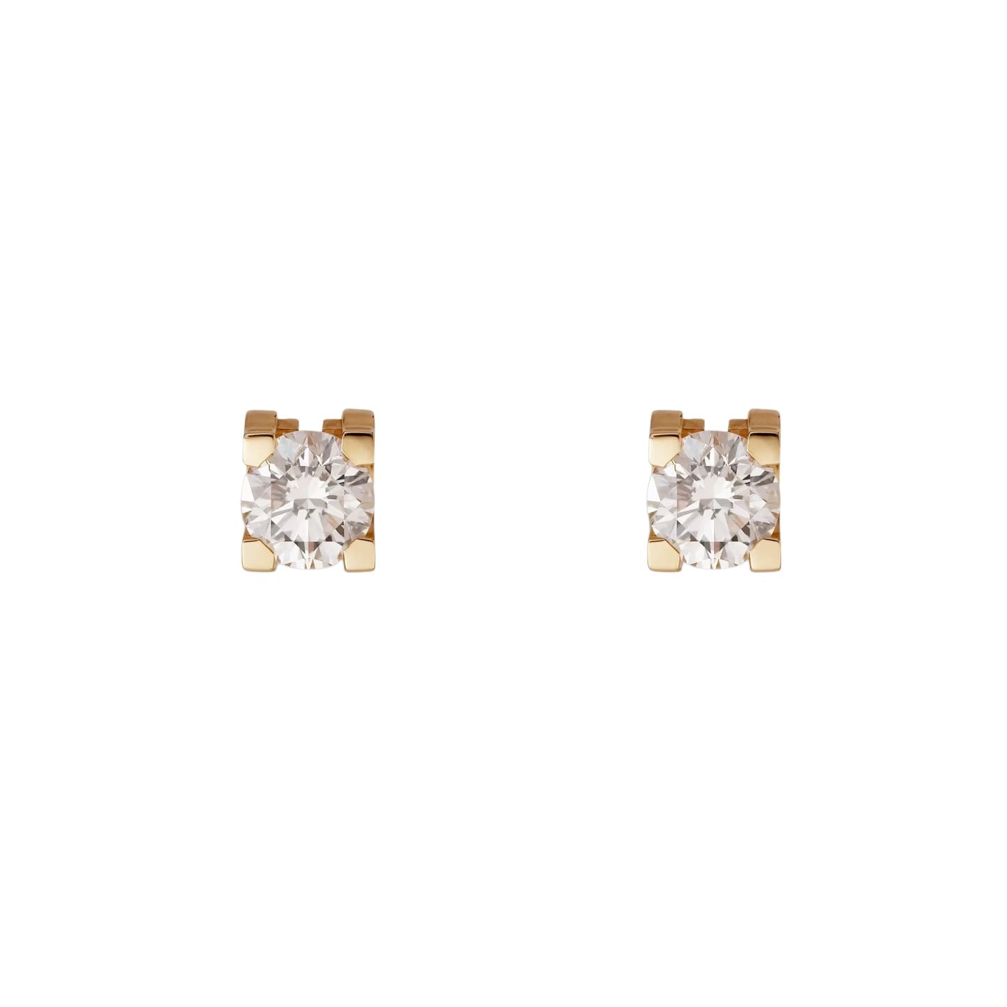 [Limara]C DE DIAMOND STUD EARRINGS