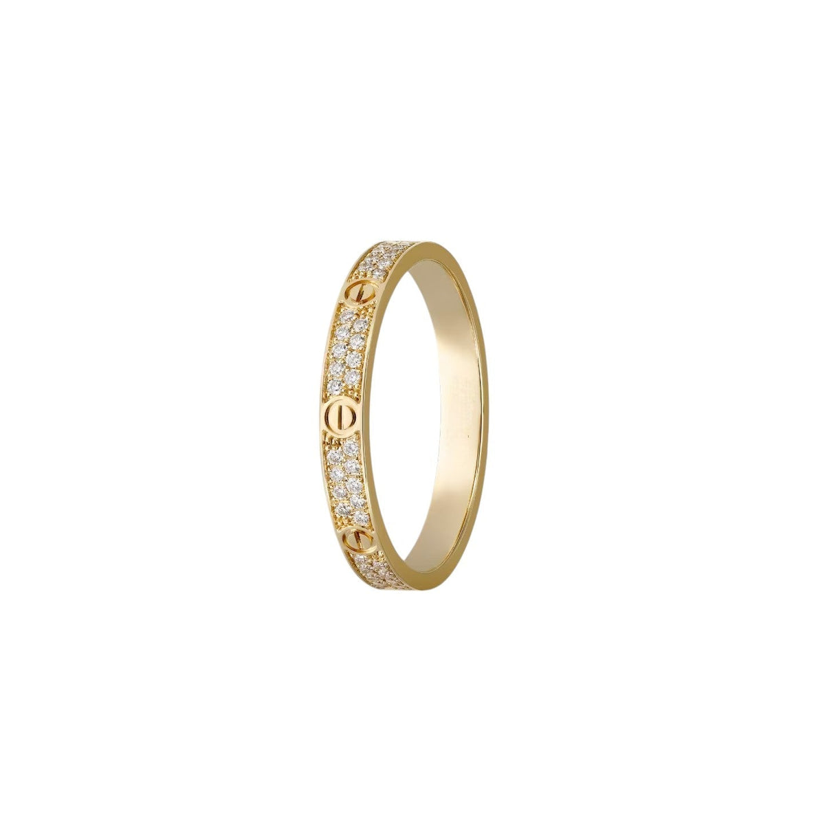 [Limara]LOVE 2.6MM PAVÉ DIAMOND RING