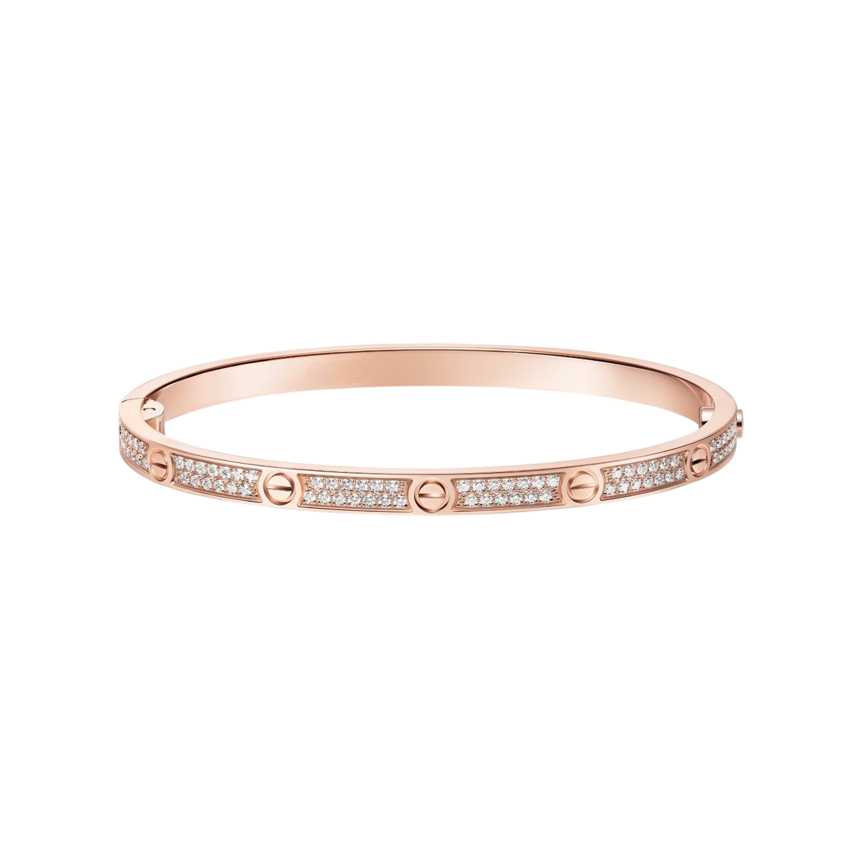 [Limara]CLASSIC 3.65MM LOVE FULL PAVE BANGLE