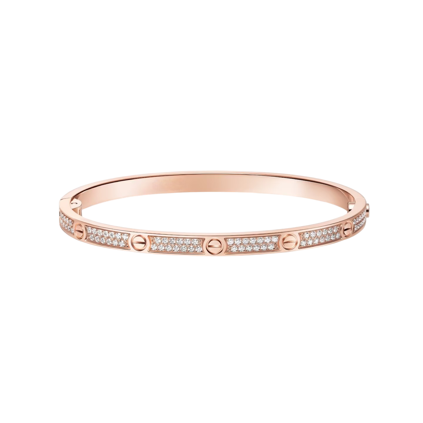 [Limara]CLASSIC 3.65MM LOVE FULL PAVE BANGLE