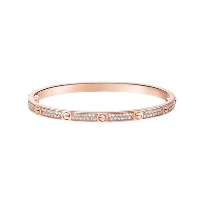 [Limara]CLASSIC 3.65MM LOVE FULL PAVE BANGLE