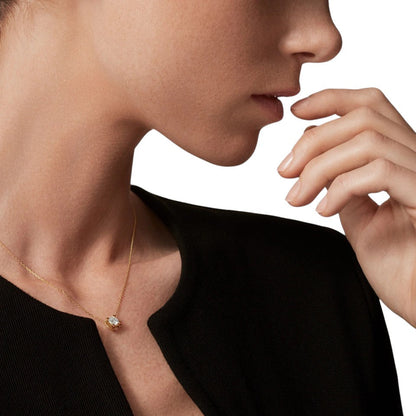 [Limara]C DE PENDANT DIAMOND NECKLACE