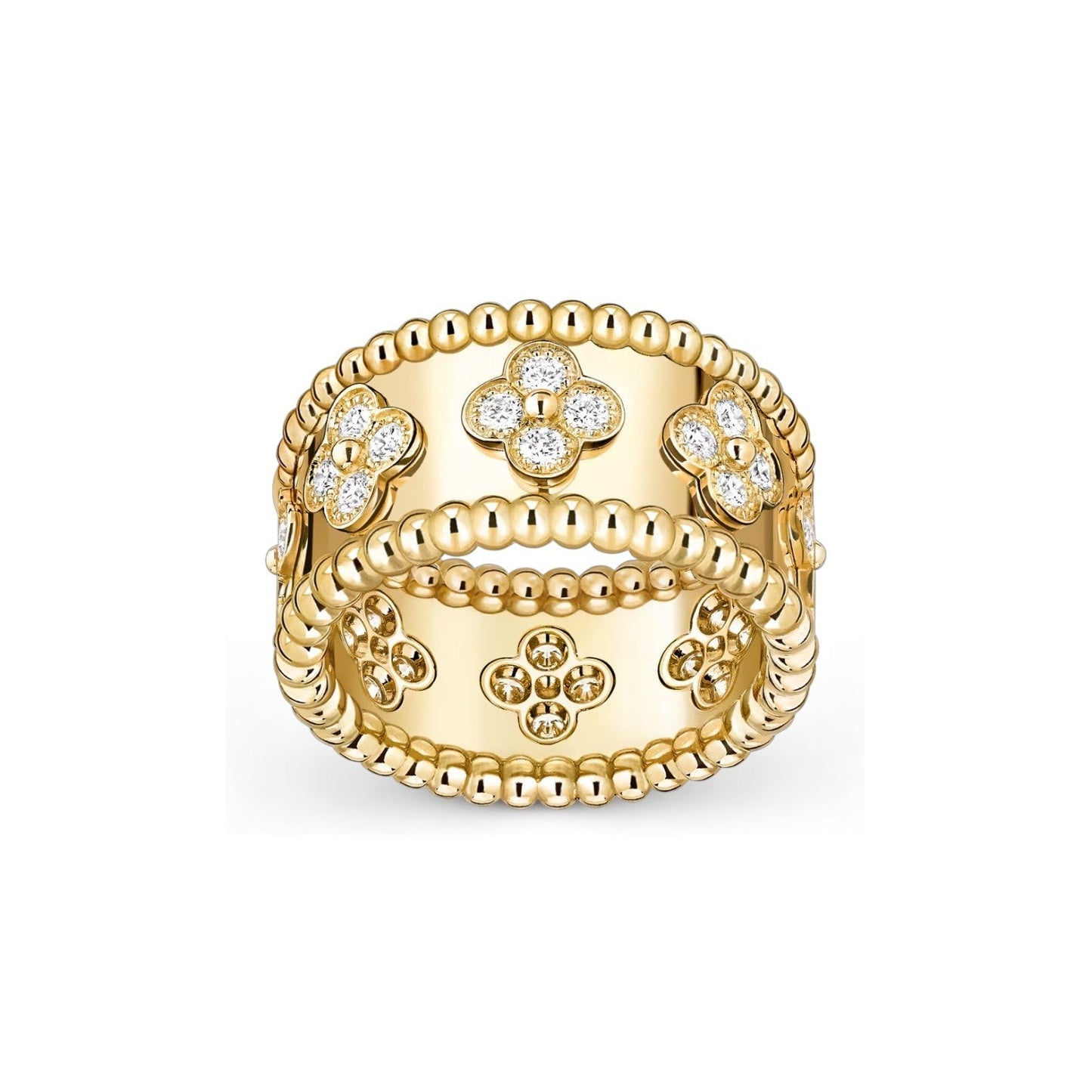 [Limara]KALEIDOSCOPE RADIANCE WIDE BAND RING