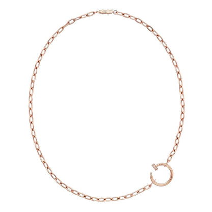 [Limara]CLOU DIAMOND NAIL PENDANT NECKLACE