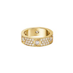 [Limara]LOVE 5.5MM FULL-PAVÉ 6-DIAMOND RING