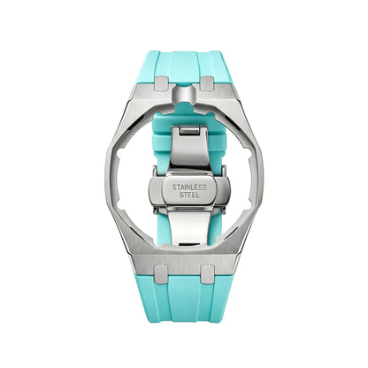 [Limara]Royal Oak Pop Exclusive Steel Case & Silicone Strap With Cradle