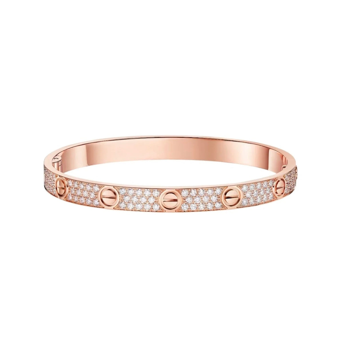 [Limara] LOVE BRACELET 6.1MM DIAMOND-PAVED