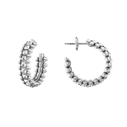 [Limara]CLASH DE 6.4MM HOOP SMALL MODEL EARRINGS