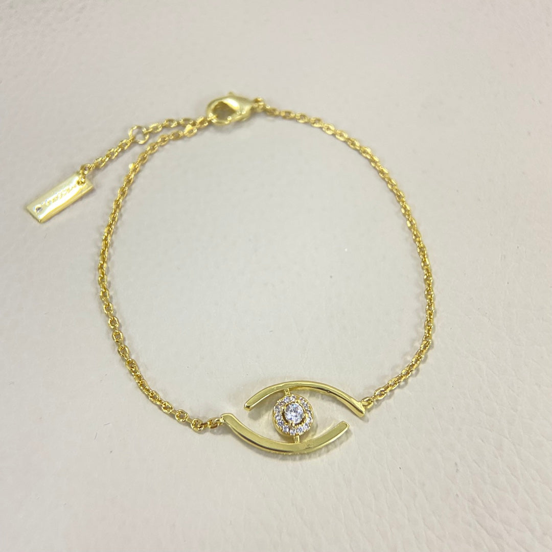 [Limara]LUCKY EYE PAVÉ-SET DIAMOND BRACELET