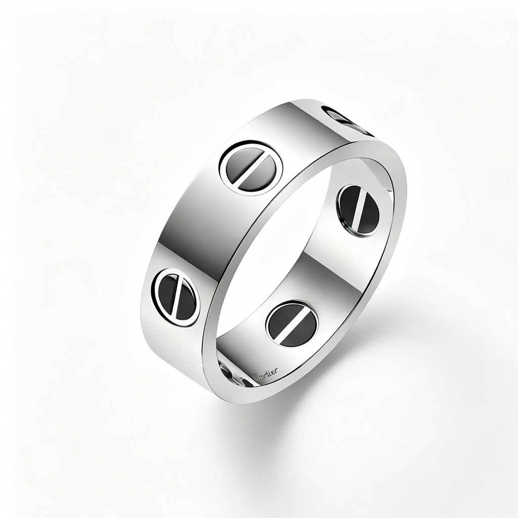 [Limara] LOVE RING 5.5MM NO DIAMONDS  CERAMIC