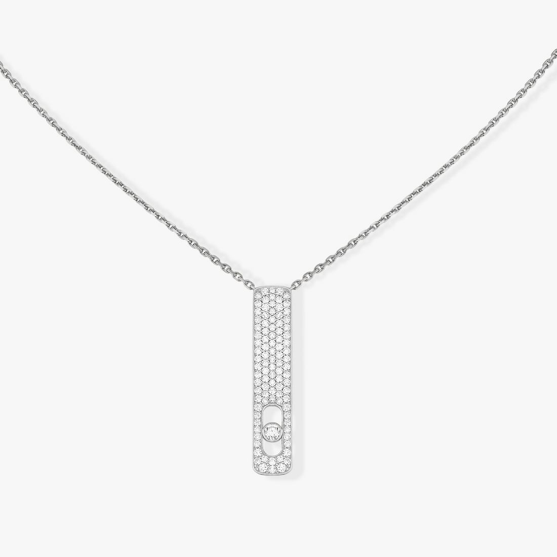 [Limara]MY FIRST DIAMOND PAVED NECKLACE
