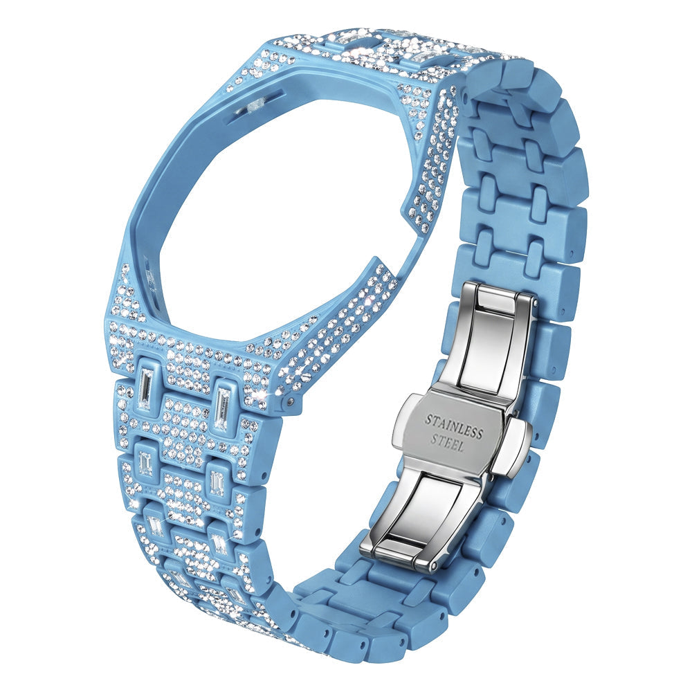 [Limara]Royal Oak Pop Exclusive Bioceramic Case & Bioceramic Strap Full Diamond
