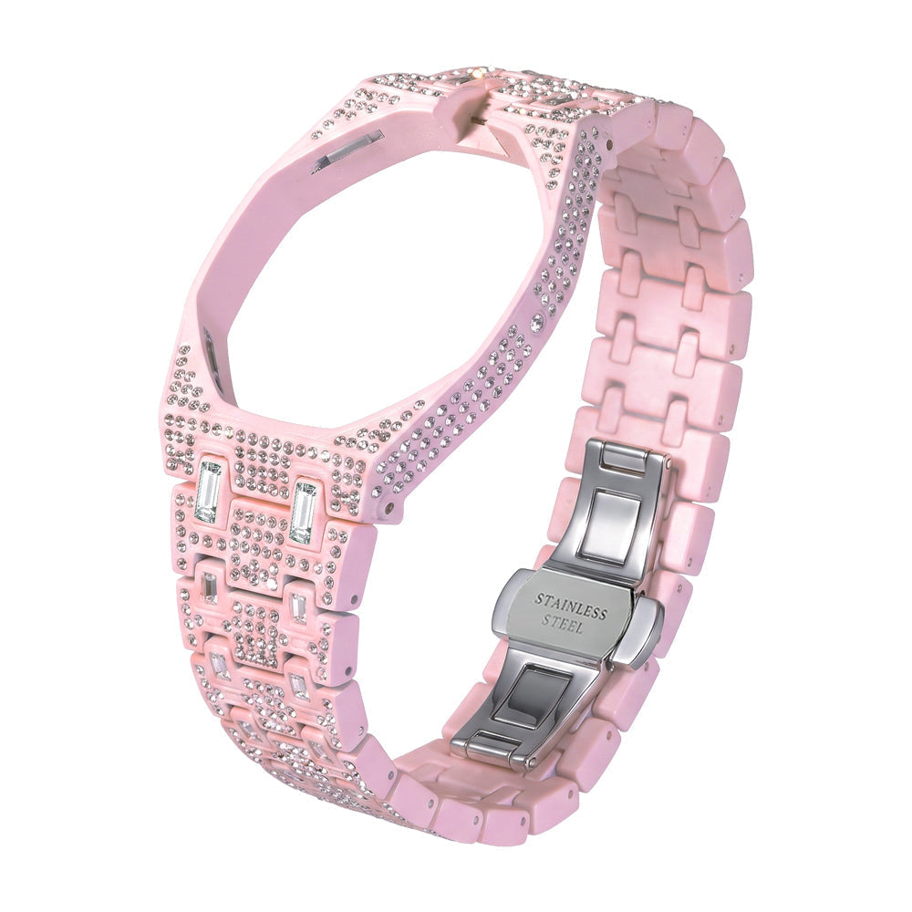 [Limara]Royal Oak Pop Exclusive Bioceramic Case & Bioceramic Strap Full Diamond