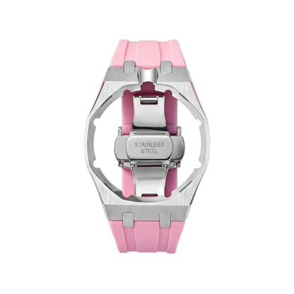 [Limara]Royal Oak Pop Exclusive Steel Case & Silicone Strap With Cradle
