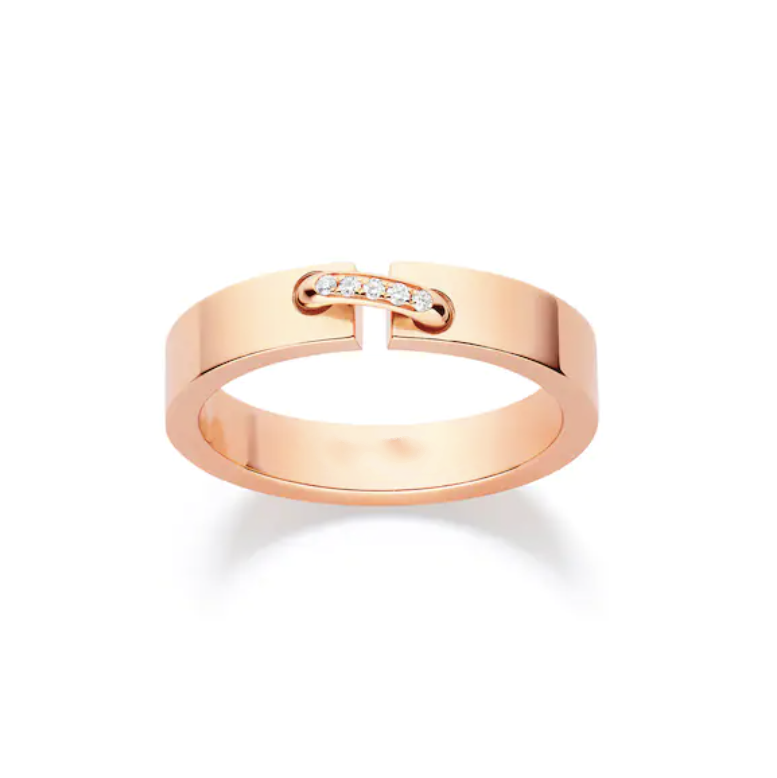 [Limara]ALLIANCE LIENS VIDENCE DIAMOND 4MM RING