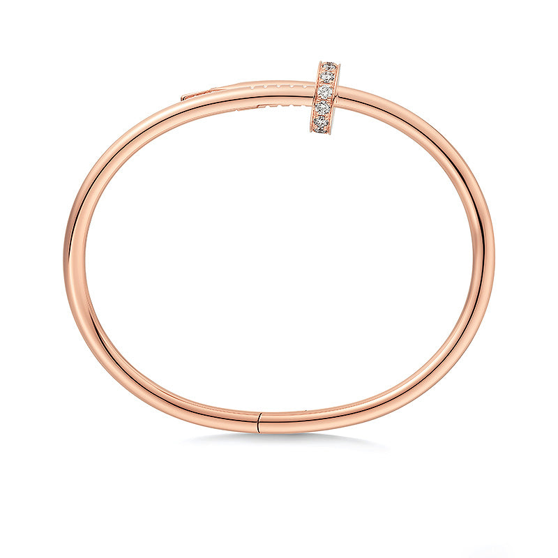[Limara]JUSTE UN CLOU 3.5MM CLASSIC DIAMOND BANGLE