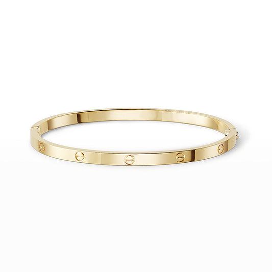 [Limara]LOVE 3.65MM SMALL MODEL BANGLE
