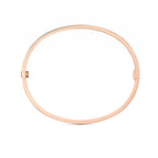 [Limara]LOVE 3.65MM SMALL MODEL BANGLE - 10-DIAMOND