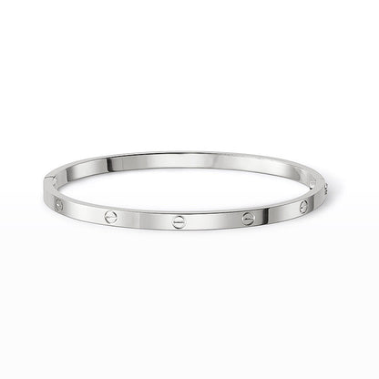 [Limara]LOVE 3.65MM SMALL MODEL BANGLE