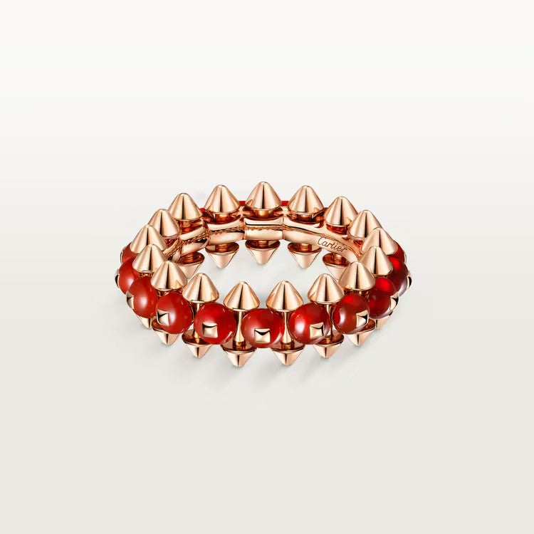 [Limara] CLASH 7.9MM AGATE CHALCEDONY RING