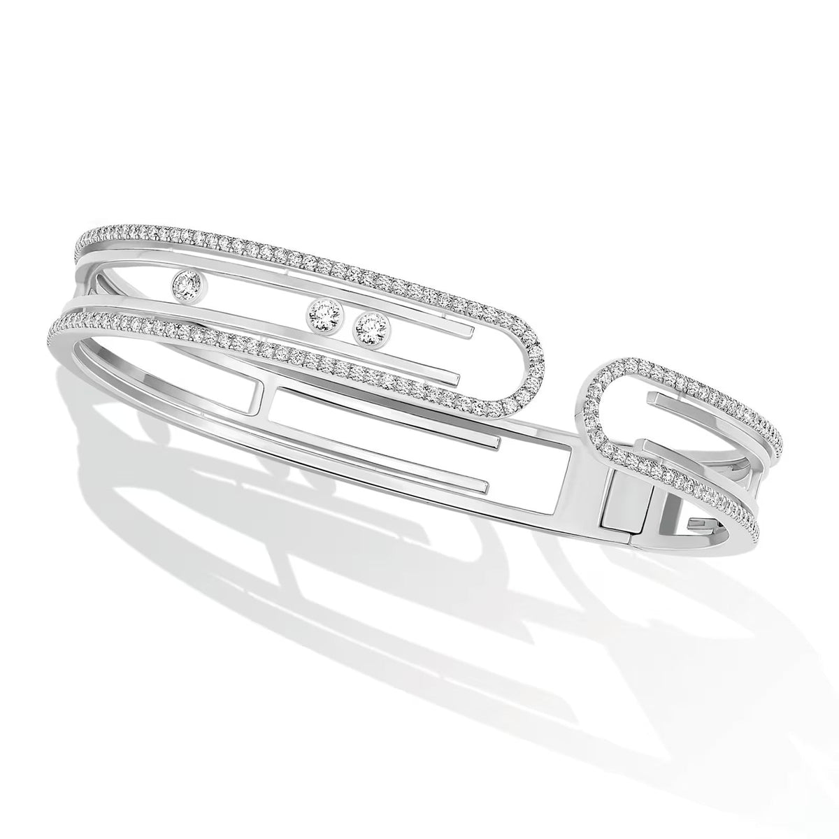[Limara]MOVE 10TH PAVED DIAMOND BRACELET