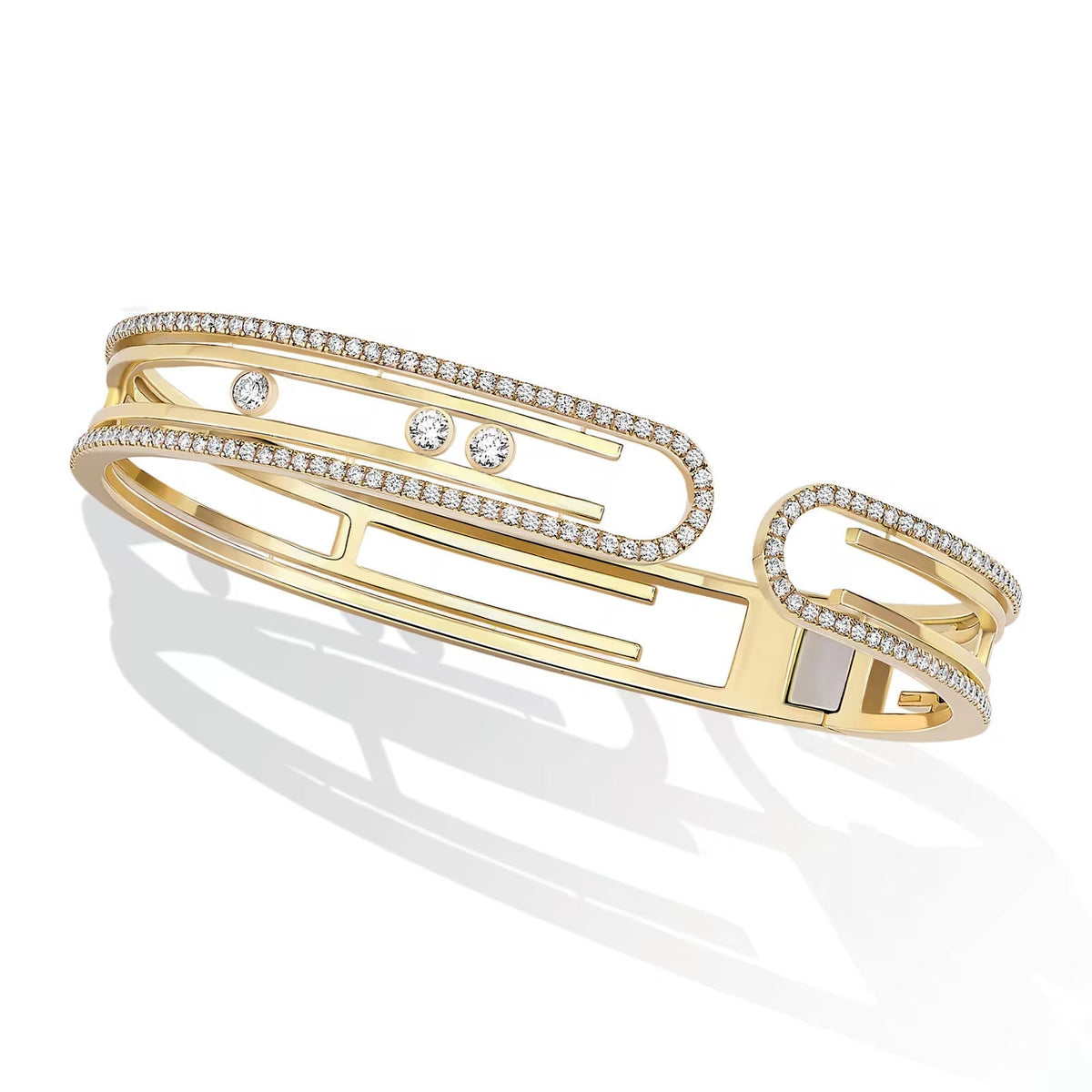 [Limara]MOVE 10TH PAVED DIAMOND BRACELET
