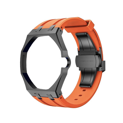 [Limara]OAK POP BLACK STEEL CASE & SILICONE STRAP