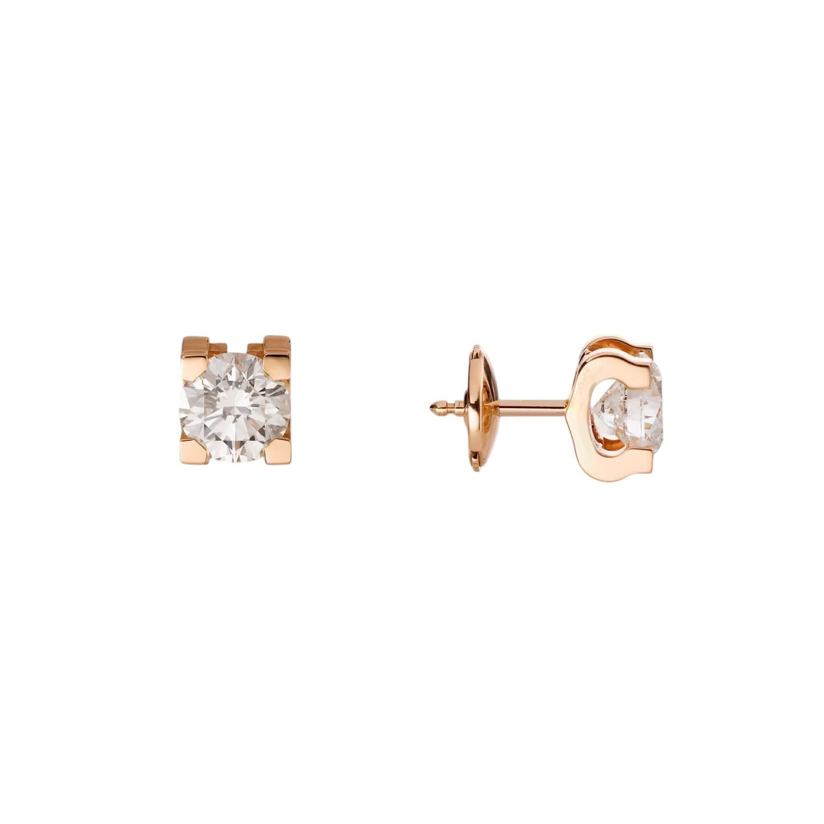 [Limara]C DE DIAMOND STUD EARRINGS
