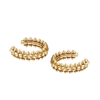 [Limara]CLASH DE 6.4MM HOOP SMALL MODEL EARRINGS