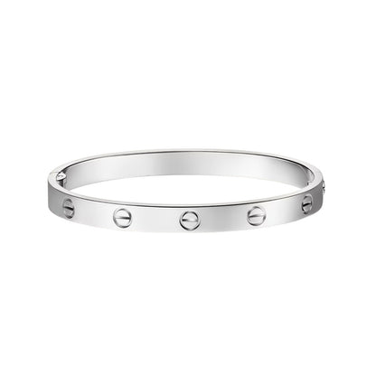 [Limara]CLASSIC 6.1MM LOVE SINGLE-SCREW CLOSURE BANGLE