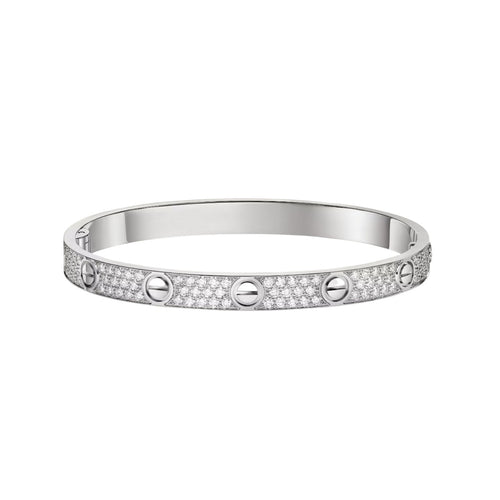 [Limara]CLASSIC 6.1MM LOVE BANGLE - FULL PAVÉ