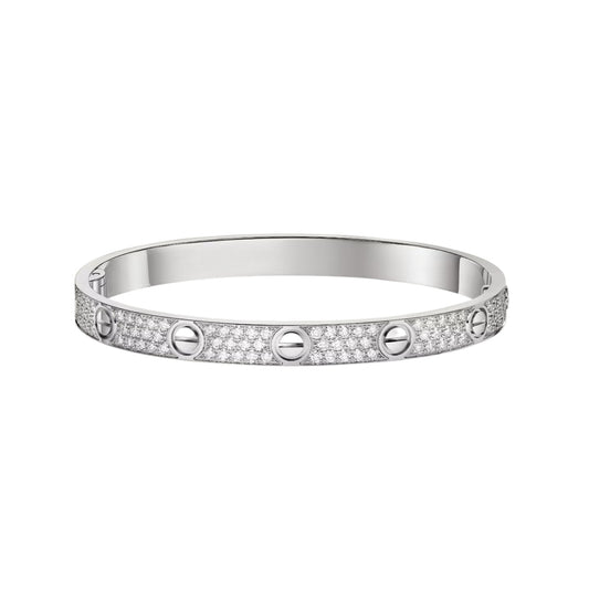 [Limara]CLASSIC 6.1MM LOVE BANGLE - FULL PAVÉ
