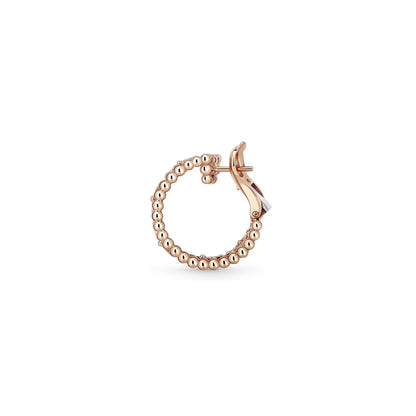 [Limara]KALEIDOSCOPE CLOVER HOOP EARRINGS