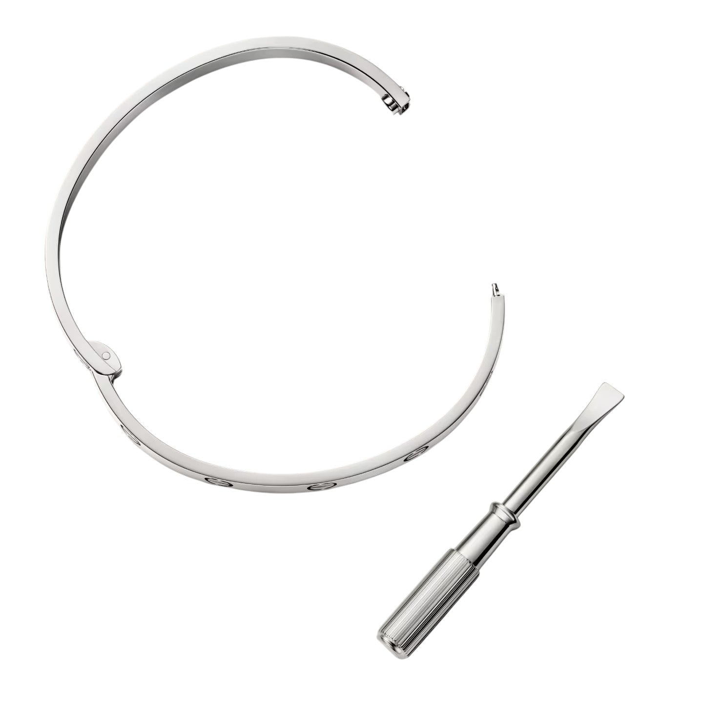 [Limara]CLASSIC 6.1MM LOVE SINGLE-SCREW CLOSURE BANGLE