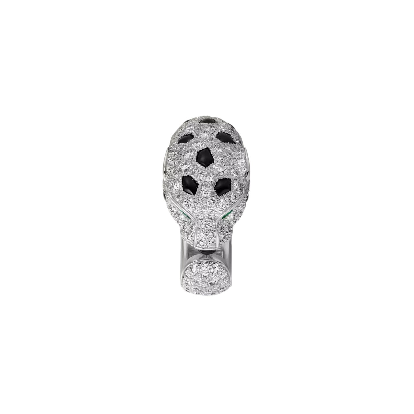 [Limara]PANTHÈRE DE DIAMOND HALF-PAVÉ MEDIUM RING