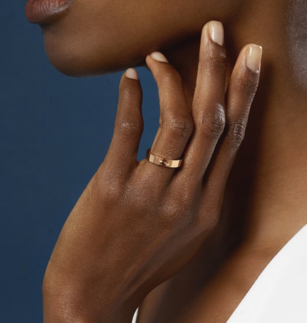 [Limara]ALLIANCE LIENS VIDENCE 4MM RING