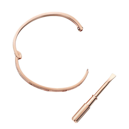 [Limara]CLASSIC 3.65MM LOVE FULL PAVE BANGLE
