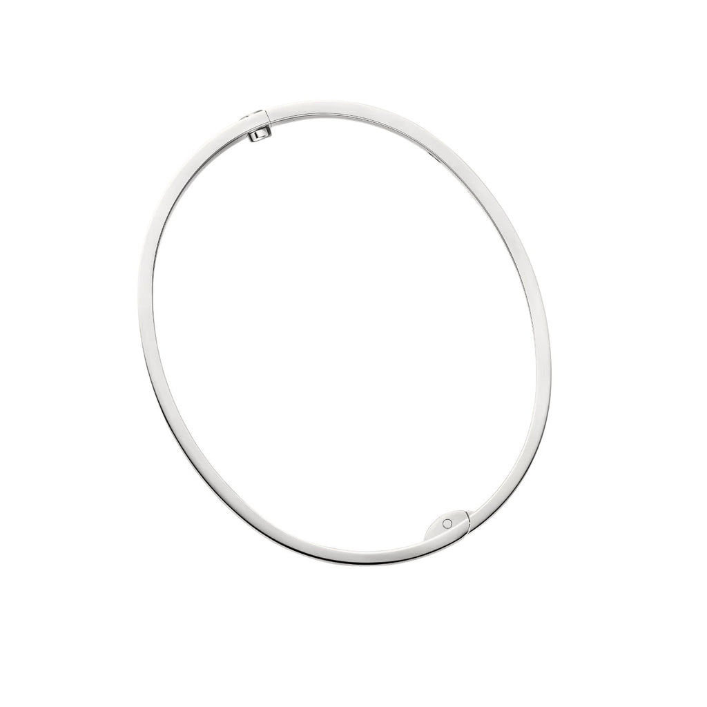 [Limara]CLASSIC 6.1MM LOVE SINGLE-SCREW CLOSURE BANGLE - 4-DIAMOND