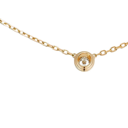 [Limara]LOVE SCREW PENDANT SINGLE DIAMOND NECKLACE