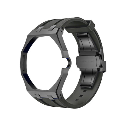 [Limara]OAK POP BLACK STEEL CASE & SILICONE STRAP