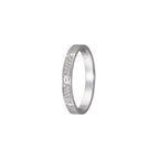 [Limara]LOVE 2.6MM PAVÉ DIAMOND RING