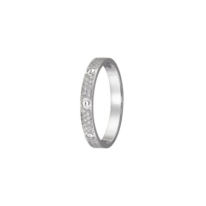 [Limara]LOVE 2.6MM PAVÉ DIAMOND RING