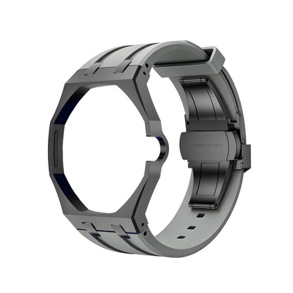 [Limara]OAK POP BLACK STEEL CASE & SILICONE STRAP