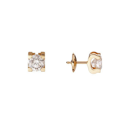 [Limara]C DE DIAMOND STUD EARRINGS