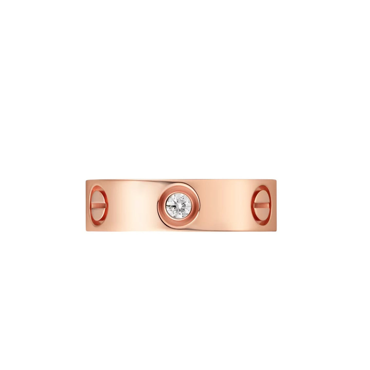 [Limara]LOVE 5.5MM 3 DIAMONDS RING