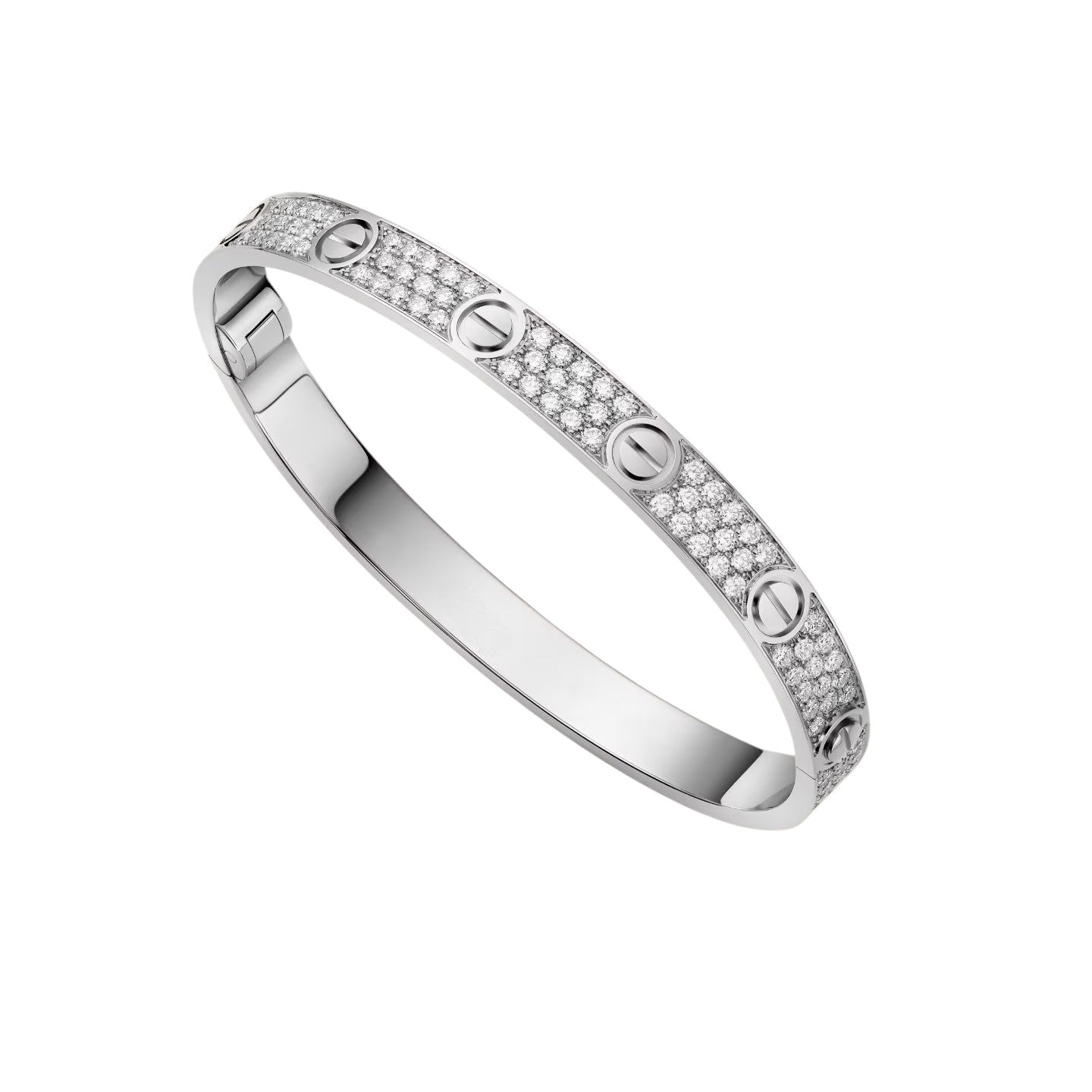 [Limara]CLASSIC 6.1MM LOVE BANGLE - FULL PAVÉ