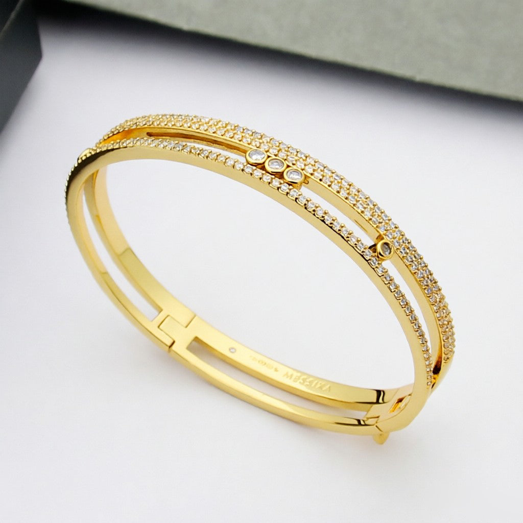[Limara]Move Romane pavé bangle