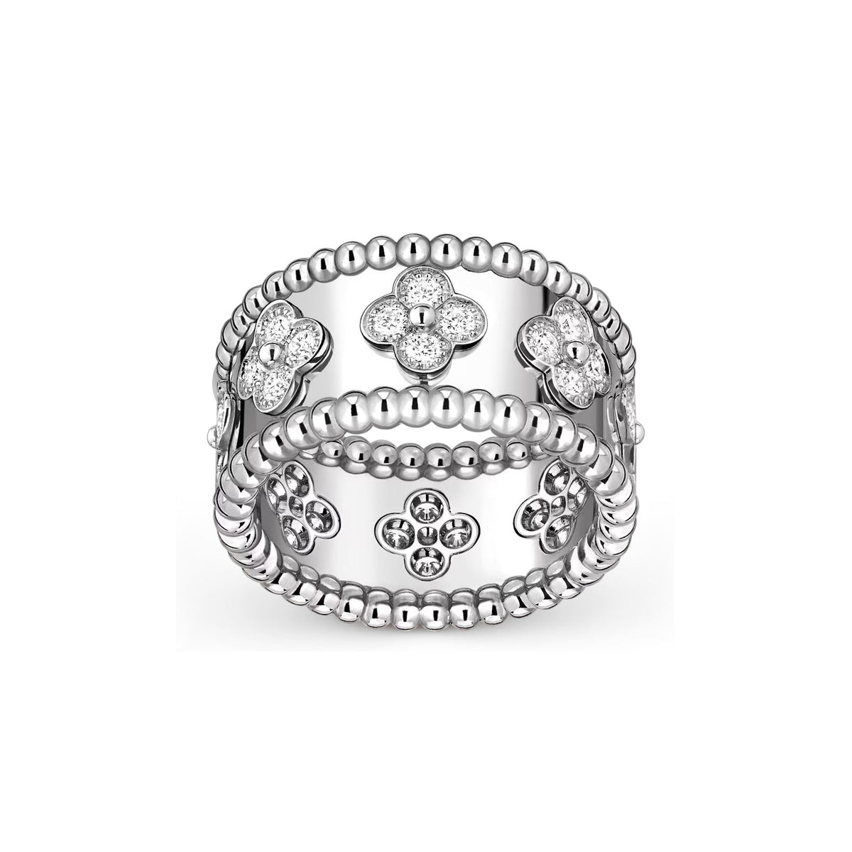 [Limara]KALEIDOSCOPE RADIANCE WIDE BAND RING