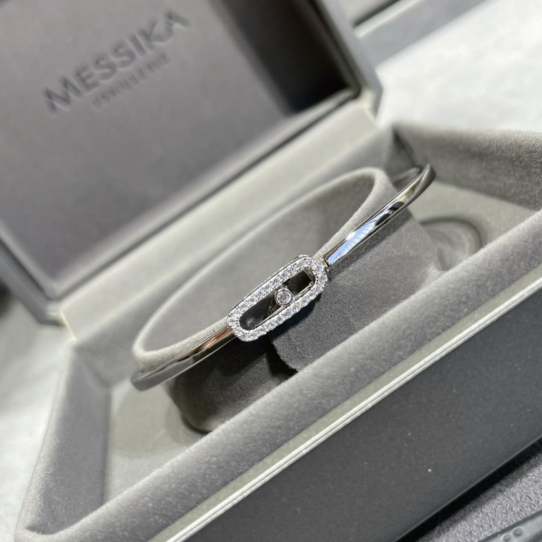 [Limara]MOVE UNO PAVÉ FLEX BANGLE (MEDIUM)